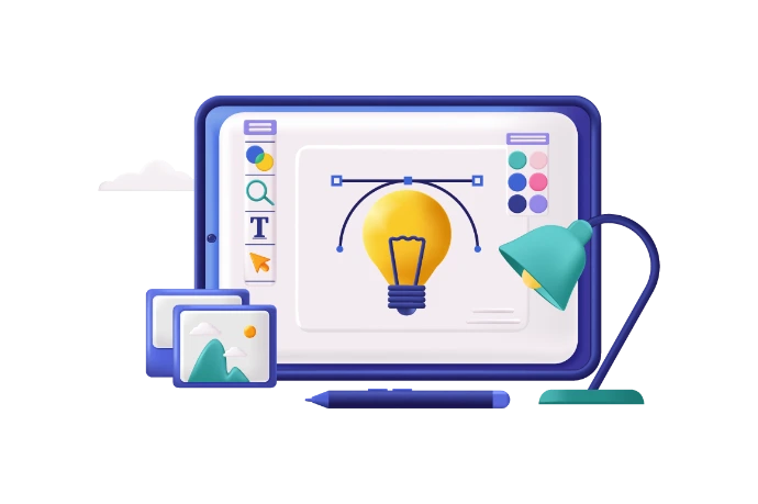 hero image de software y diseño